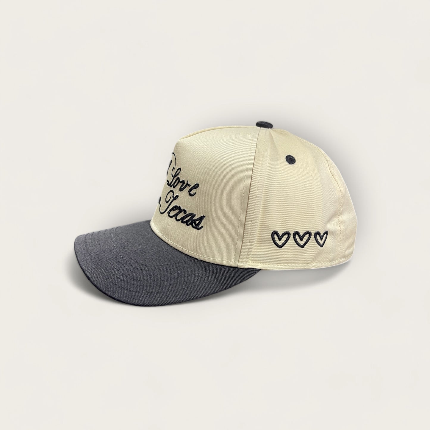 With Love from Texas Classic Trucker Hat | Black/Tan