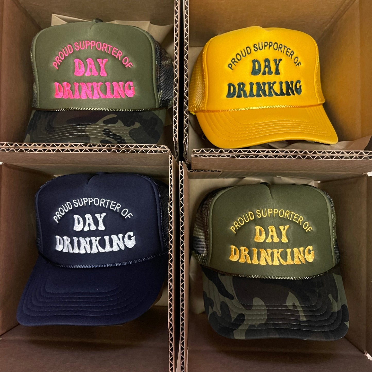 Proud Supporter of Day Drinking Trucker Hat