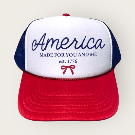 Liberty Foam Trucker Hat | Red/White/Blue