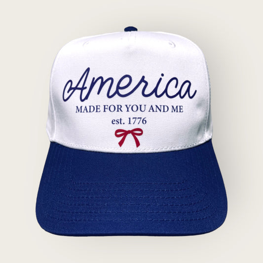 Liberty Classic Trucker Hat | White/Royal