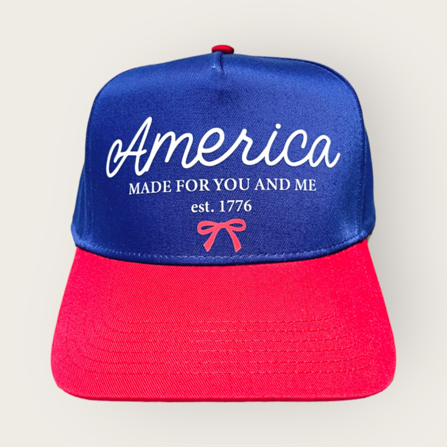 Liberty Classic Trucker Hat | Royal/Red