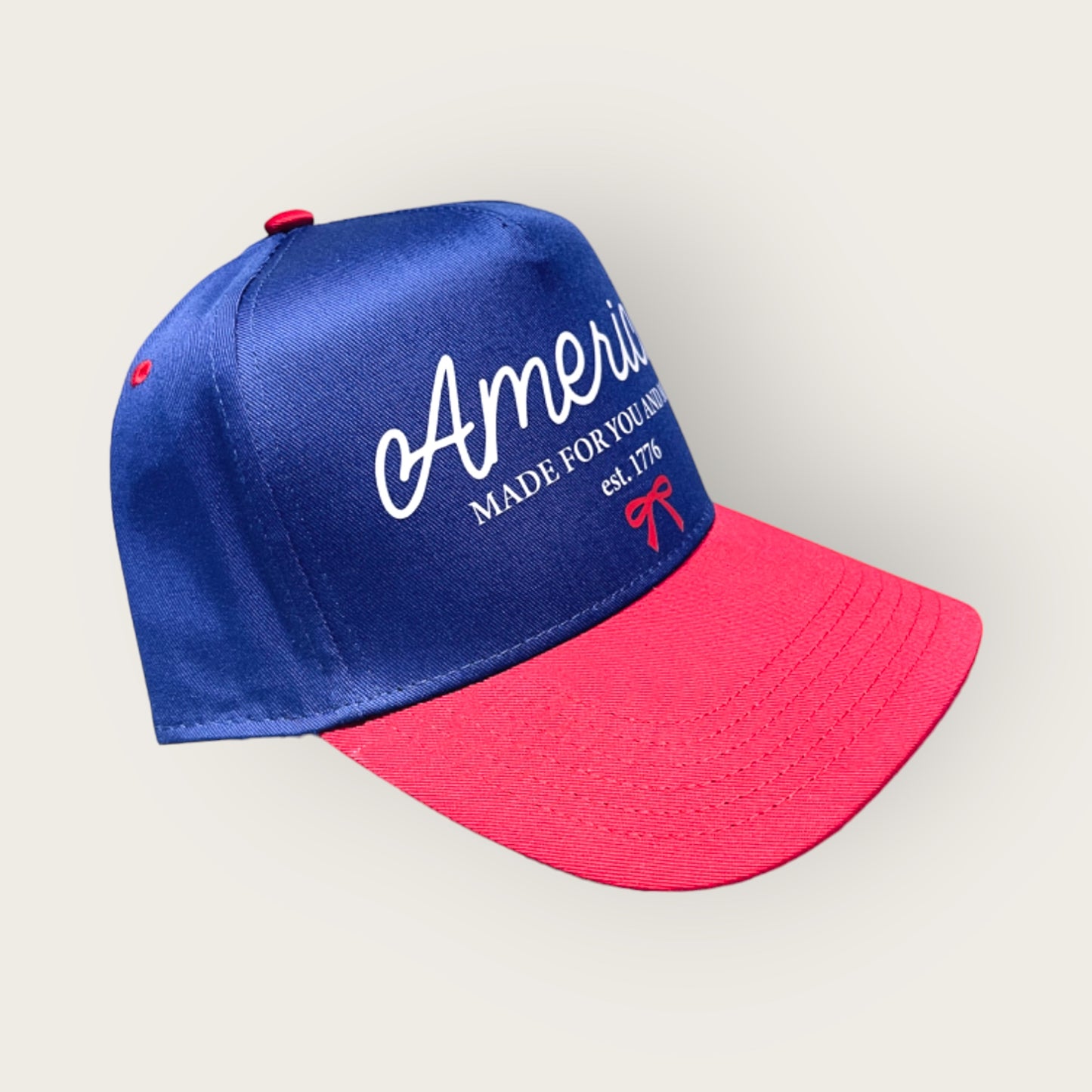 Liberty Classic Trucker Hat | Royal/Red