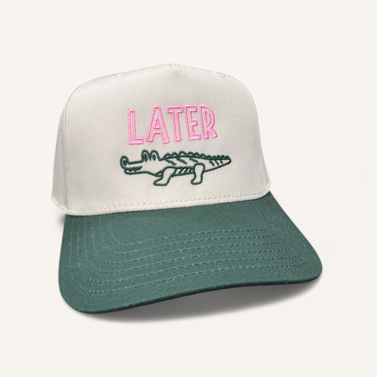 Later Gator Canvas Trucker Hat