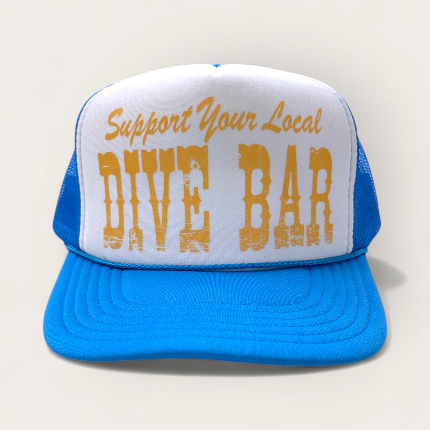 Support Your Local Dive Bar | Blue/White