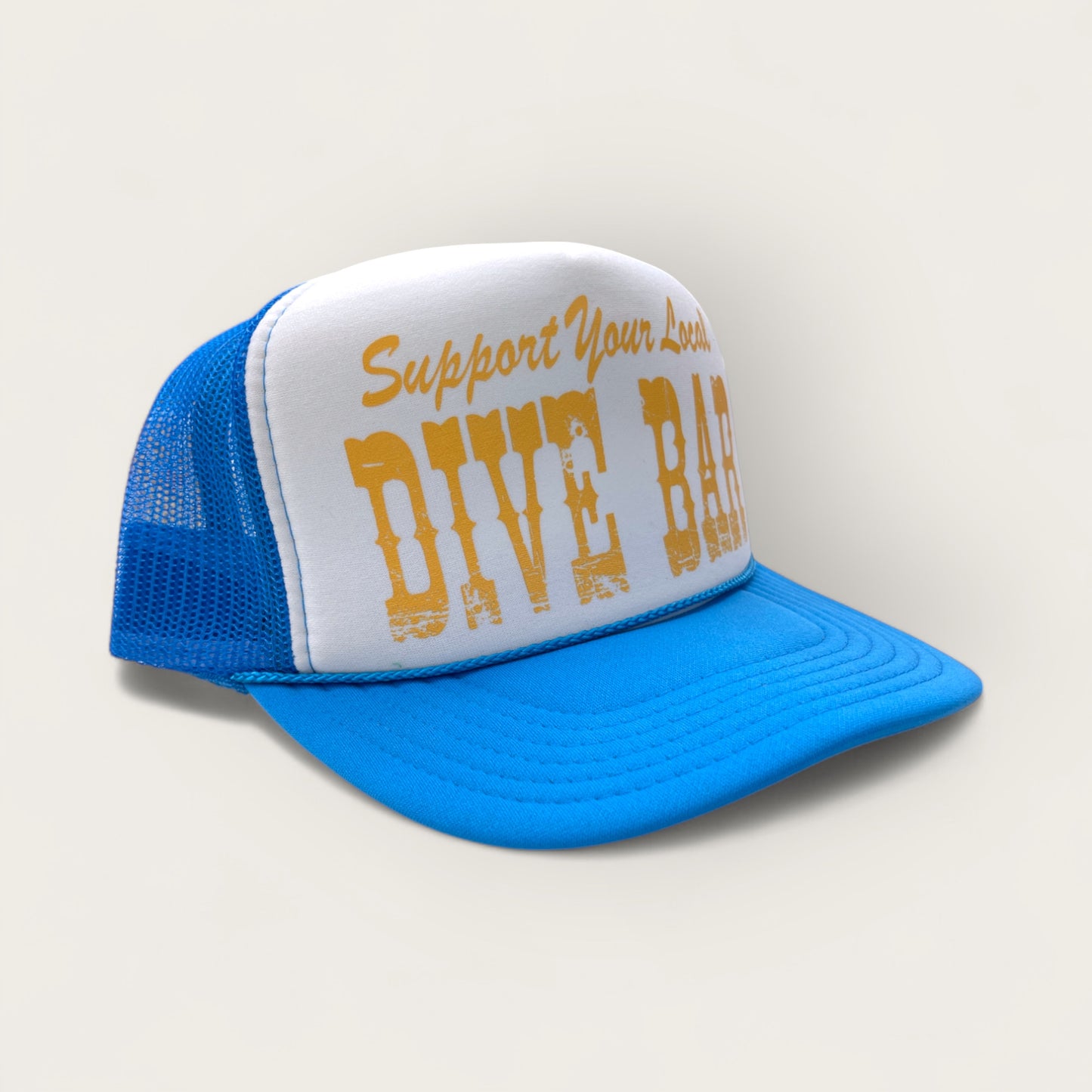 Support Your Local Dive Bar | Blue/White