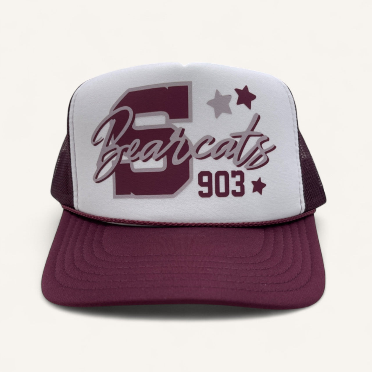 Bearcats Gameday Foam Trucker Hat | Maroon/White