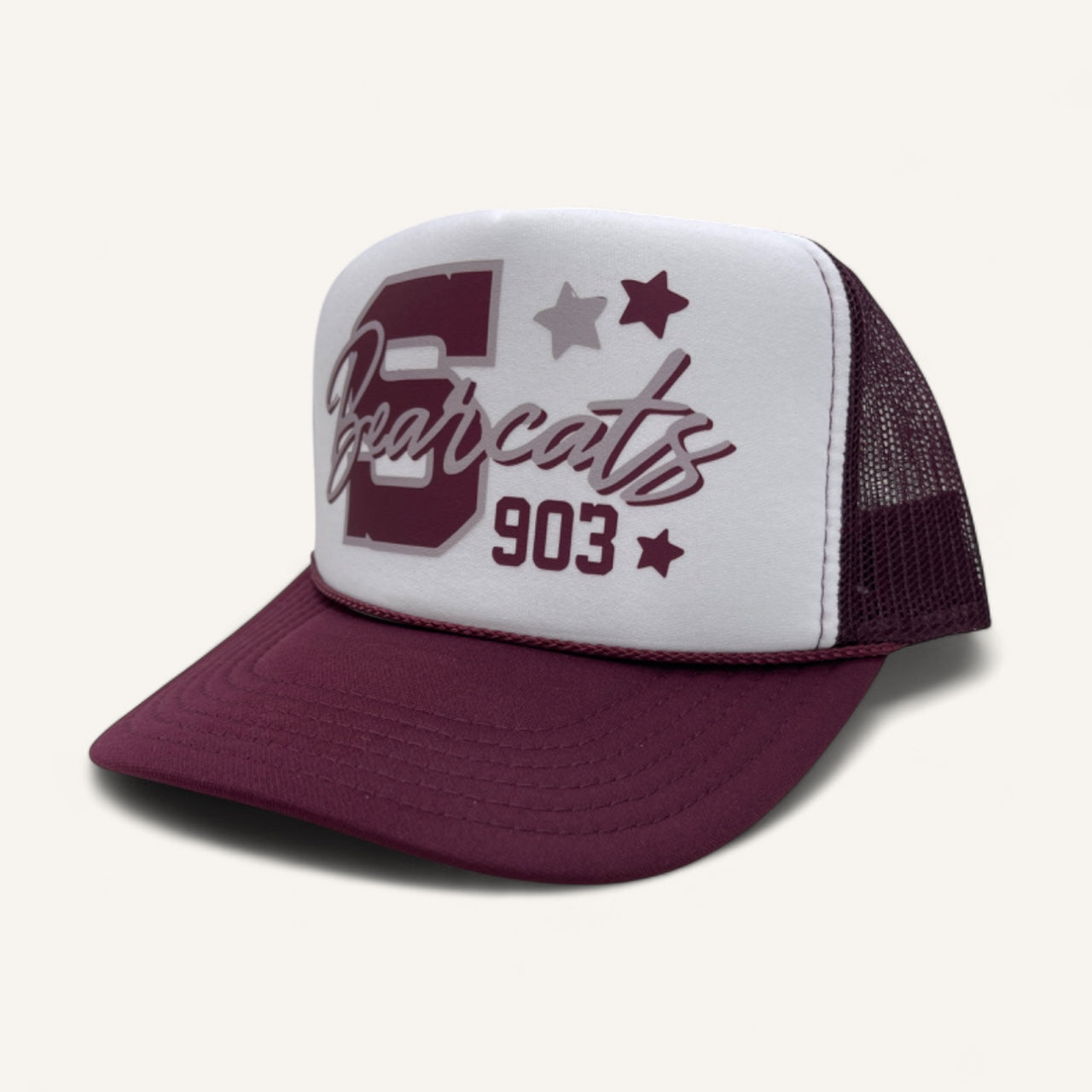 Bearcats Gameday Foam Trucker Hat | Maroon/White