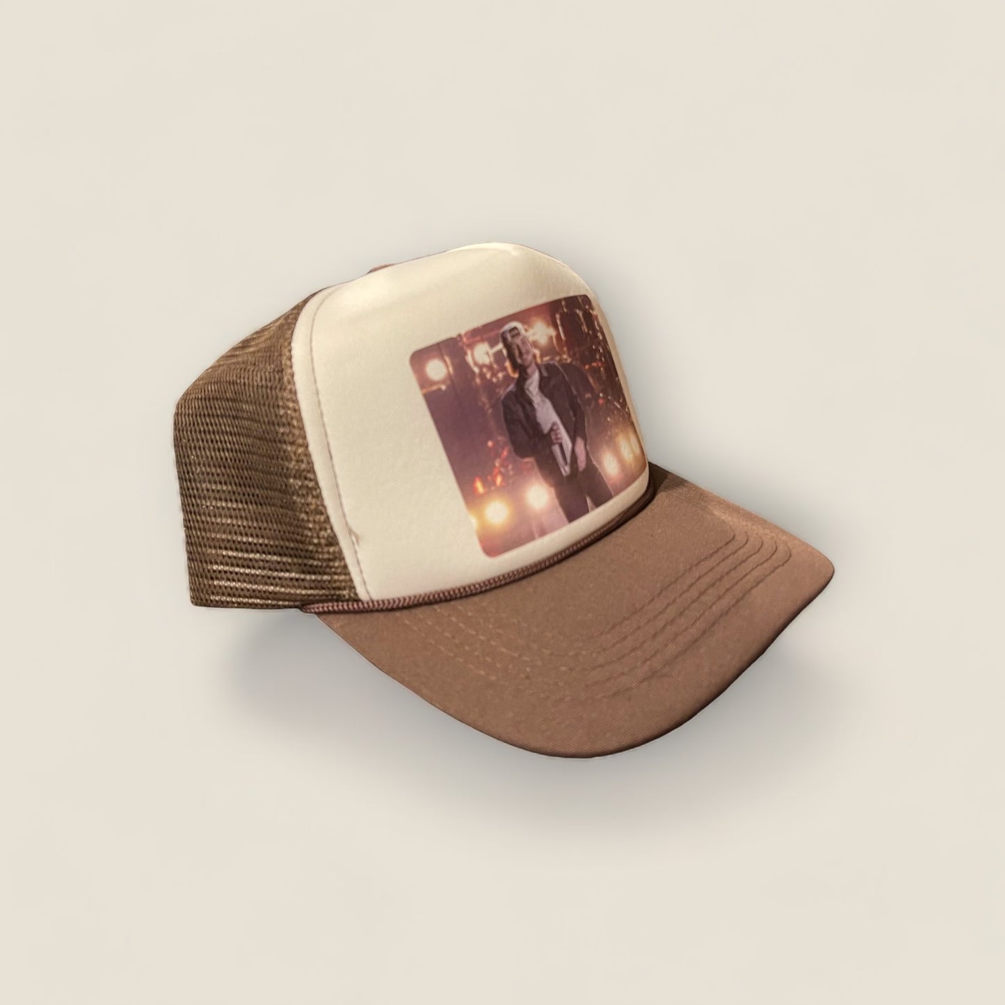 Morgan Wallen Trucker Hat | Brown/White