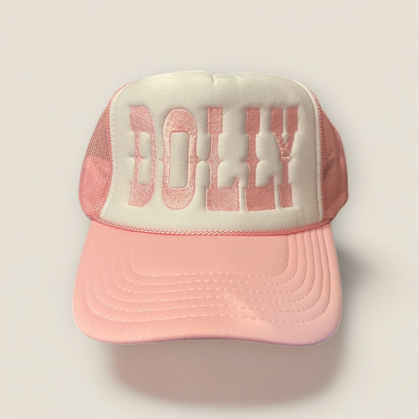 Dolly Trucker Hat | Light Pink