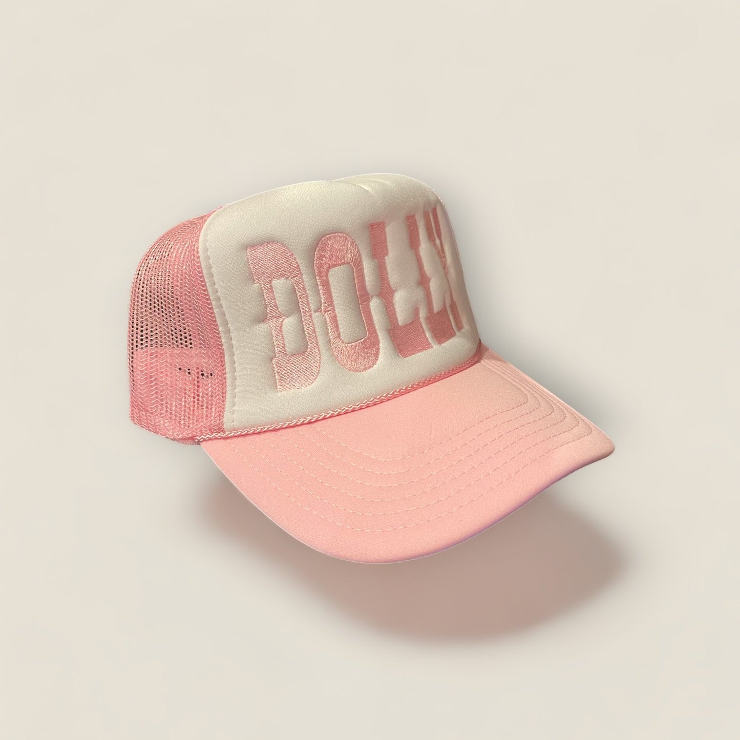 Dolly Trucker Hat | Light Pink