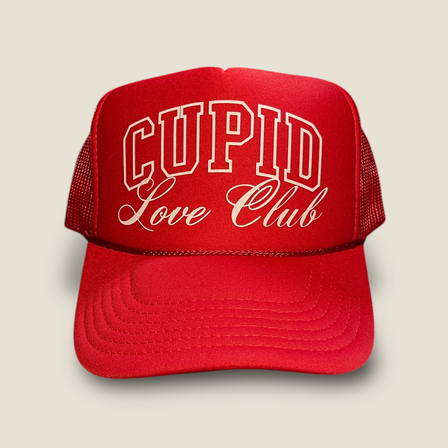 Cupid Love Club Foam Trucker Hat | Red