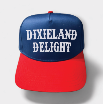 Dixieland Delight Classic Trucker Hat | Royal/Red