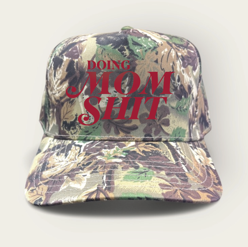 Doing Mom Shit Canvas Trucker | Embroidered